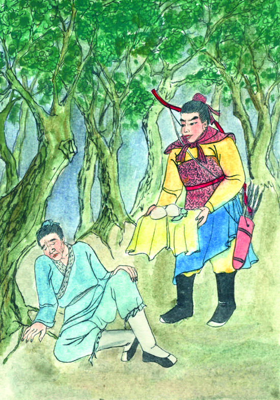 我就是蔭翳的桑樹下那個挨餓的人