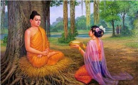 牧羊女善生供佛乳粥的故事