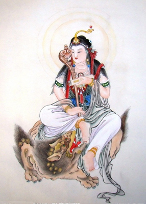 法照大師得文殊菩薩開示念佛法門