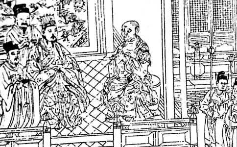 宋文帝問法求那跋摩的故事