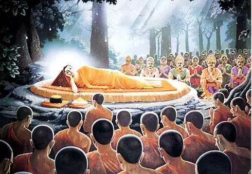 在佛陀圓寂之前，阿難尊者問了哪四個問題？