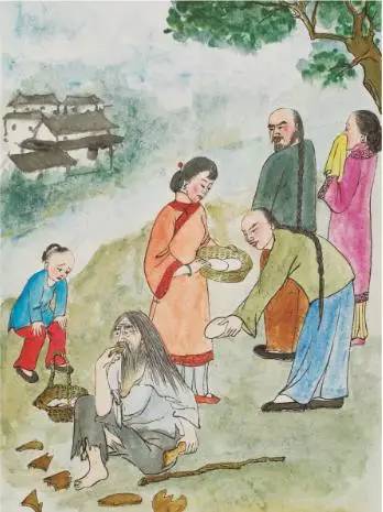 貪吃眾生肉，傷身而死