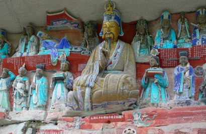 閻王敬重佛法居士死後十天復生