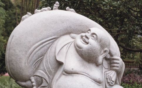 彌勒菩薩化身布袋和尚的故事