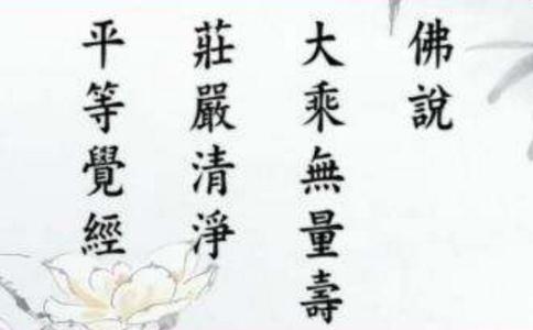 讀誦無量壽經的利益