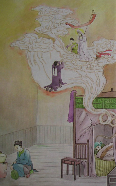 蓮池大師戒殺放生文圖說：放生延生