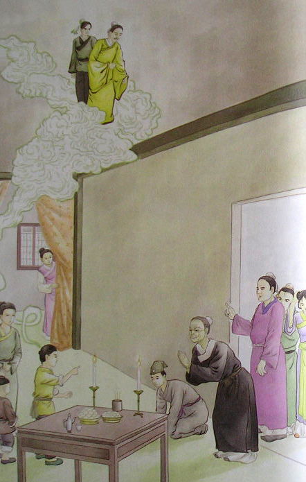 蓮池大師戒殺放生文圖說：祭忌殺生