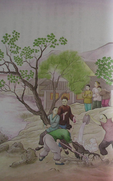 蓮池大師戒殺放生文圖說：殺蟻顯報