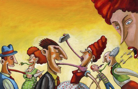 禍從口出，語招巨苦