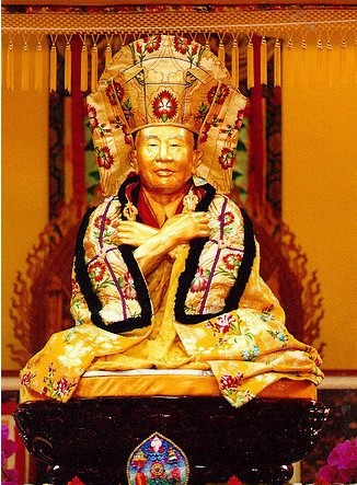 貢噶老人肉身舍利