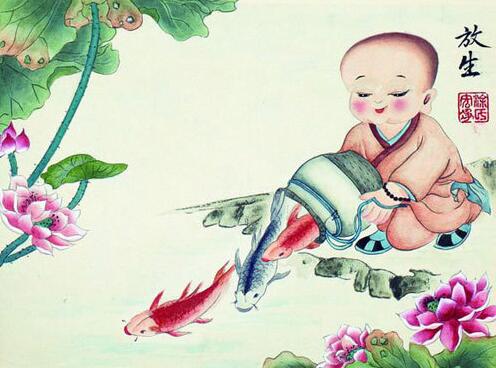 放生是一種善舉